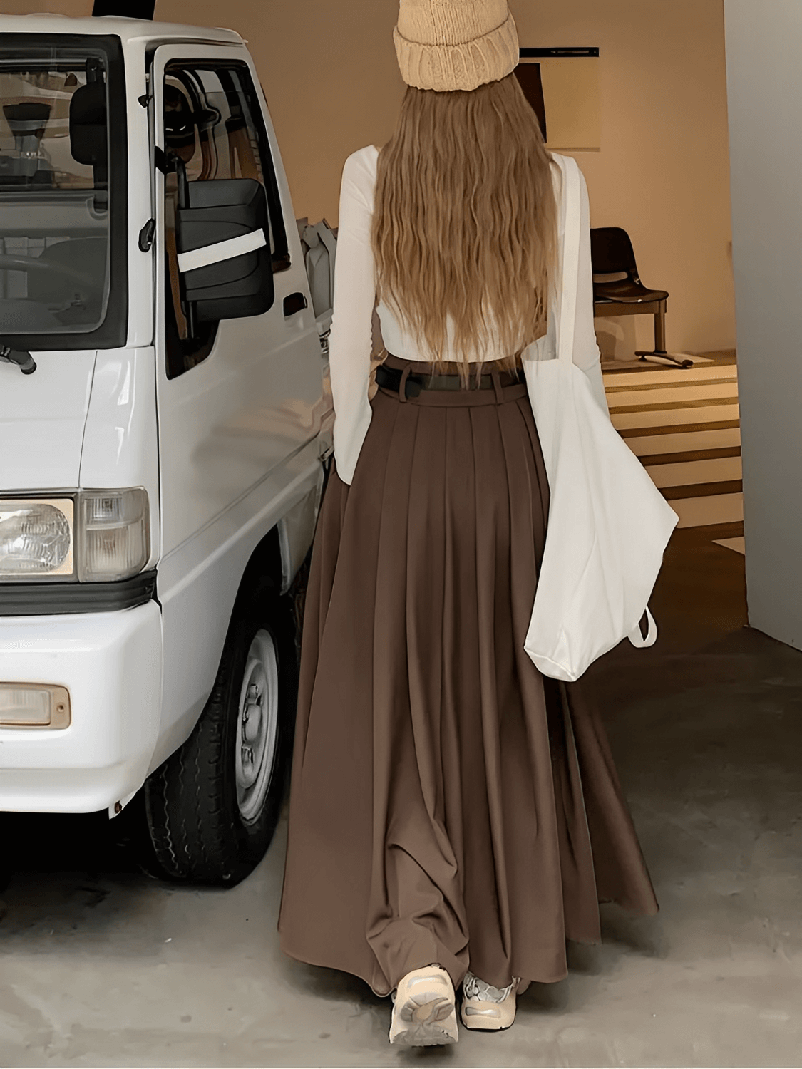 Saia Longa Plissada – Anisha
