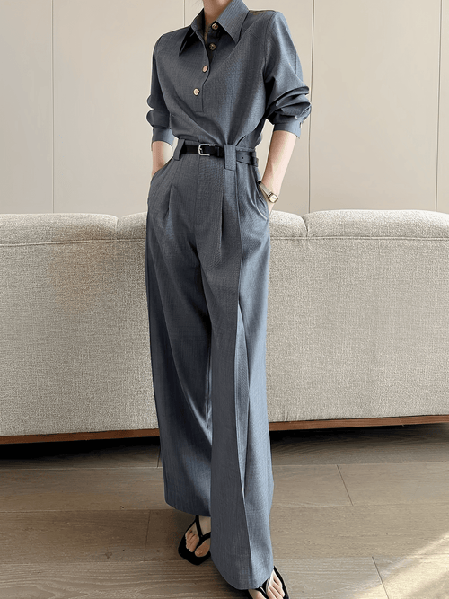 Calça Wide Leg Alfaiataria – Alyssa