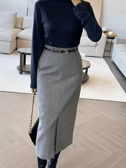 Saia Midi Alfaiataria – Chiara