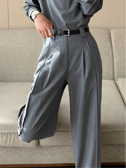 Calça Wide Leg Alfaiataria – Alyssa