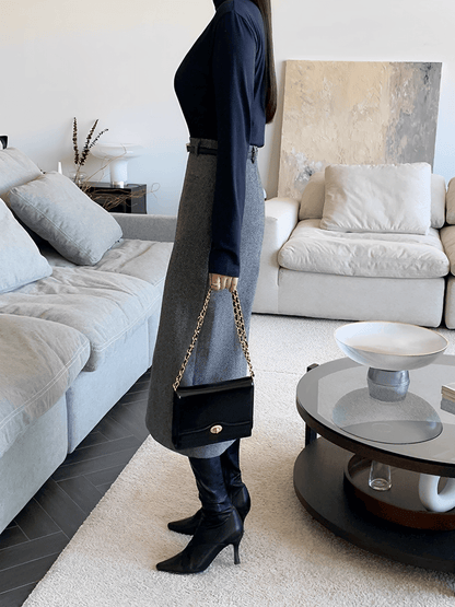 Saia Midi Alfaiataria – Chiara