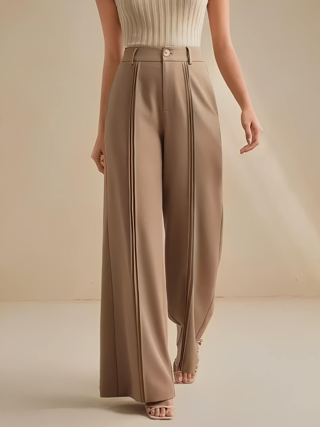Calça Pantalona Alfaiataria – Jade