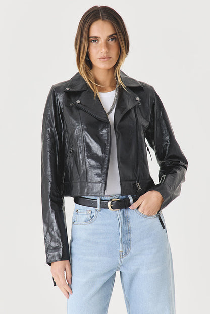 Jaqueta Couro Janis – Preto