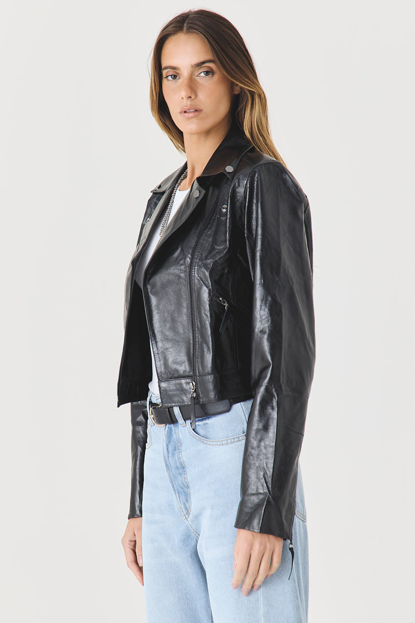 Jaqueta Couro Janis – Preto