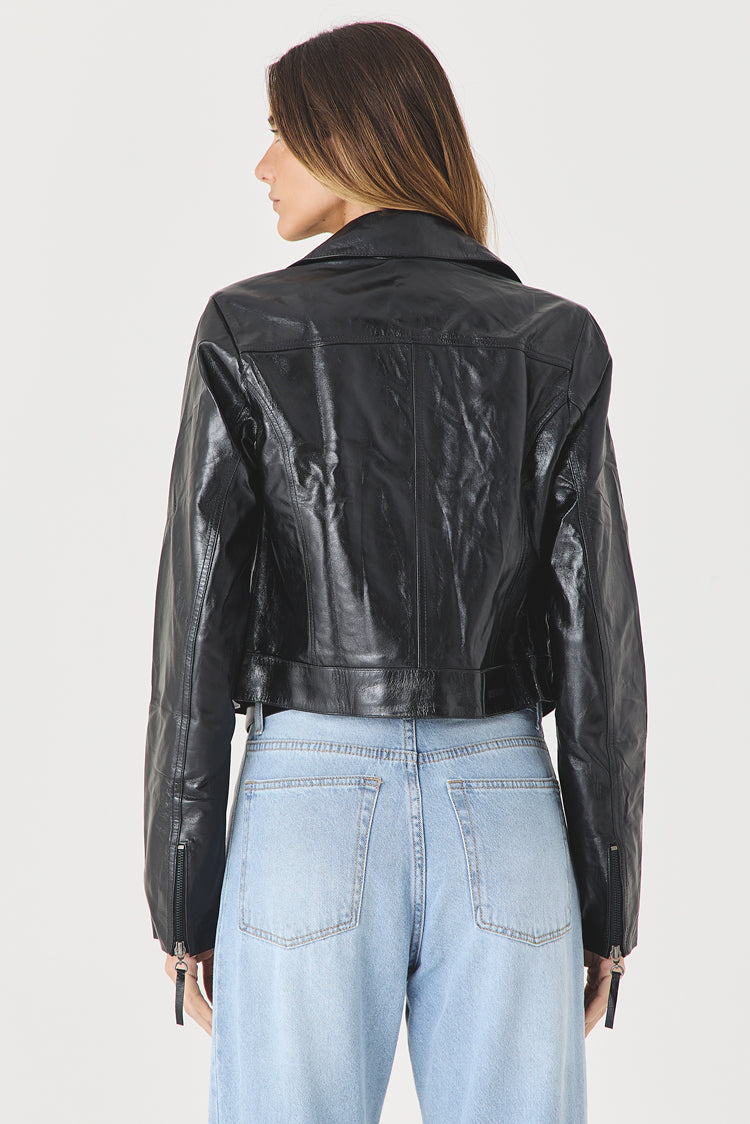 Jaqueta Couro Janis – Preto