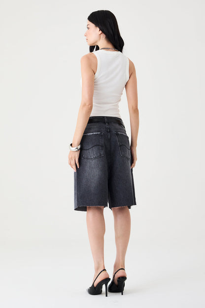 Bermuda Mia Jumbo – Jeans Black