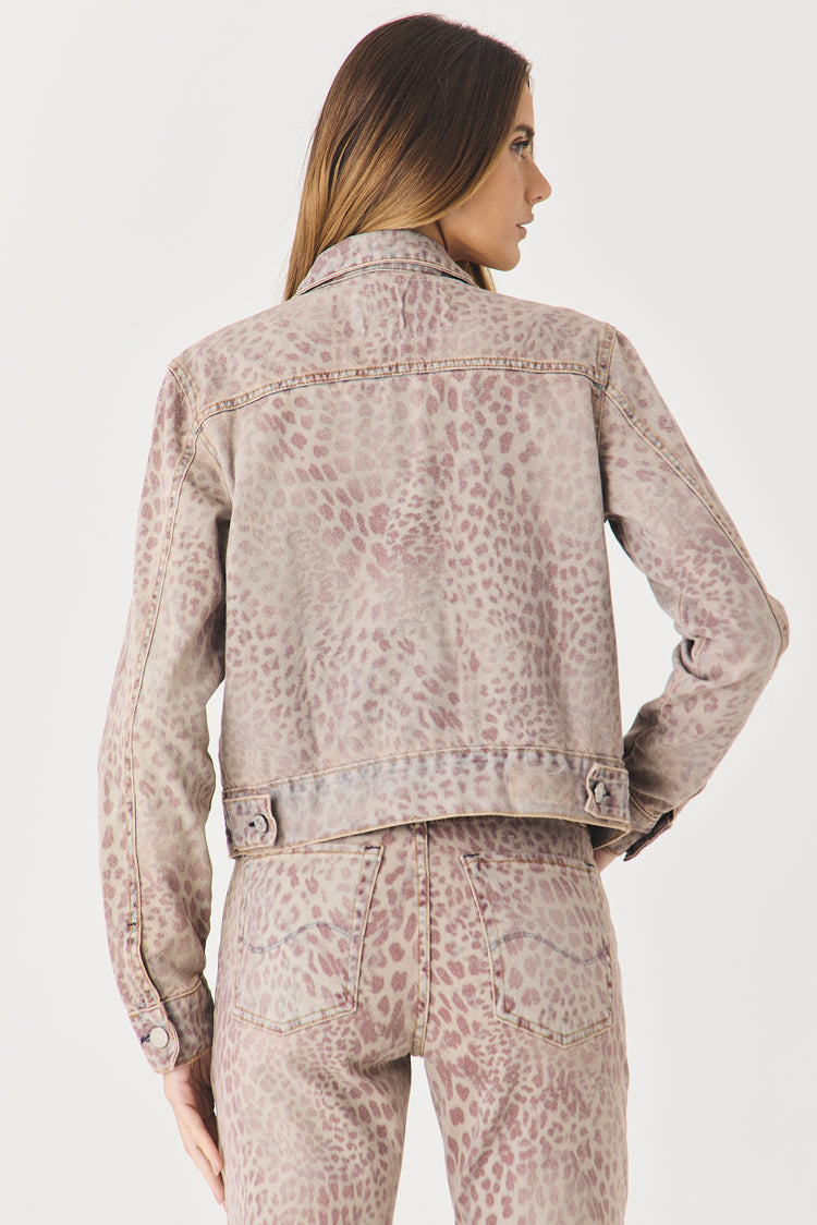 Jaqueta Bianca Animal Print – Jeans