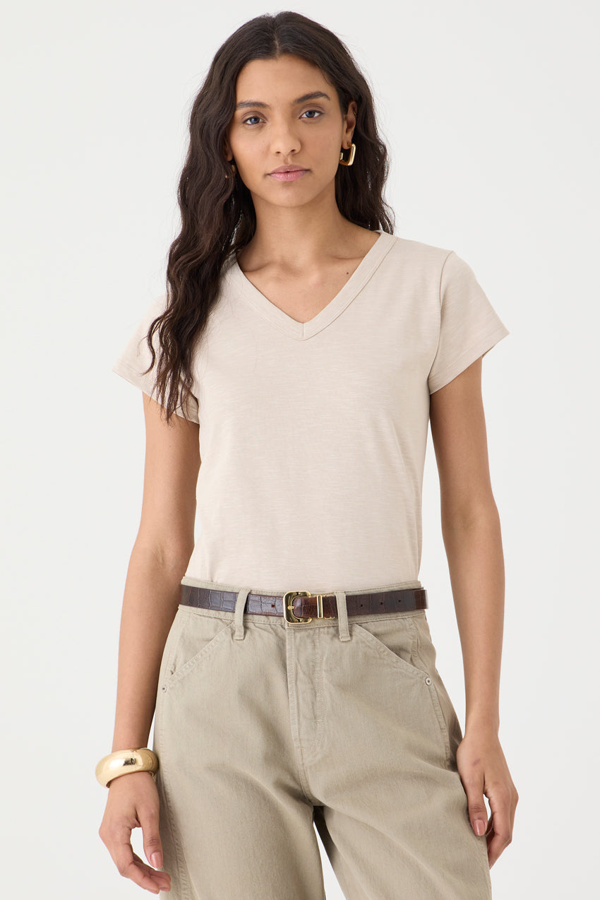 T-shirt Gola V – Areia
