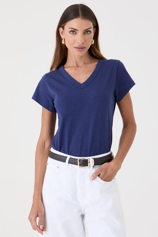T-shirt Gola V – Azul Dark