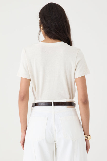 T-shirt Gola Redonda Baby Look – Cru