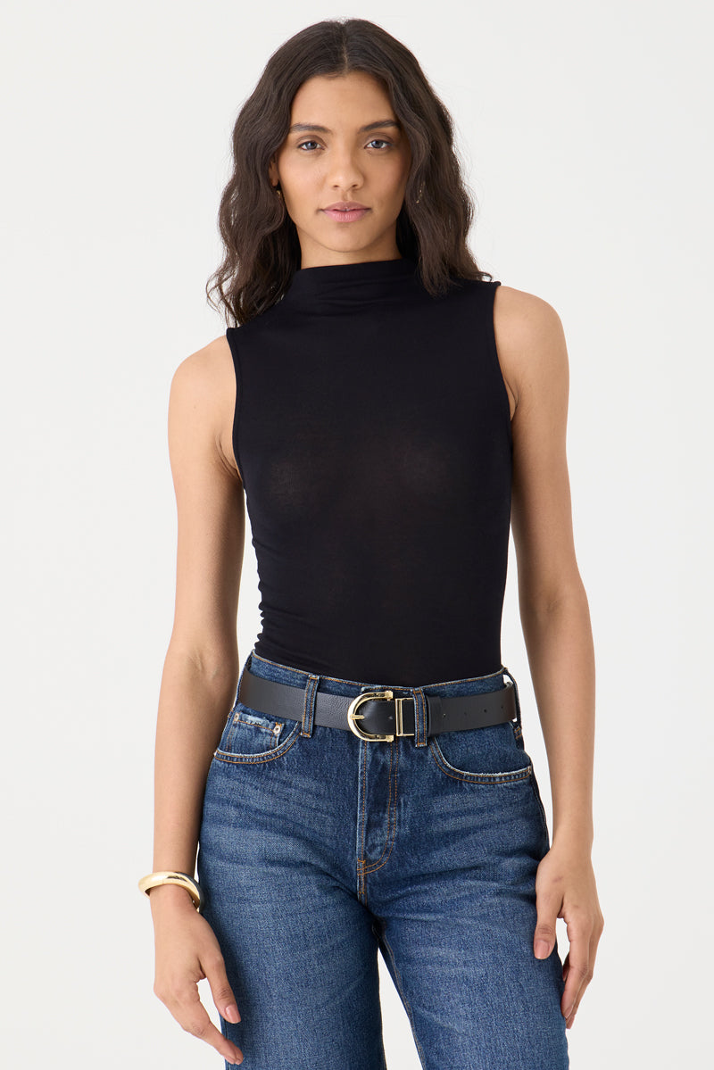 Regata Gola Alta Tricot – Preto