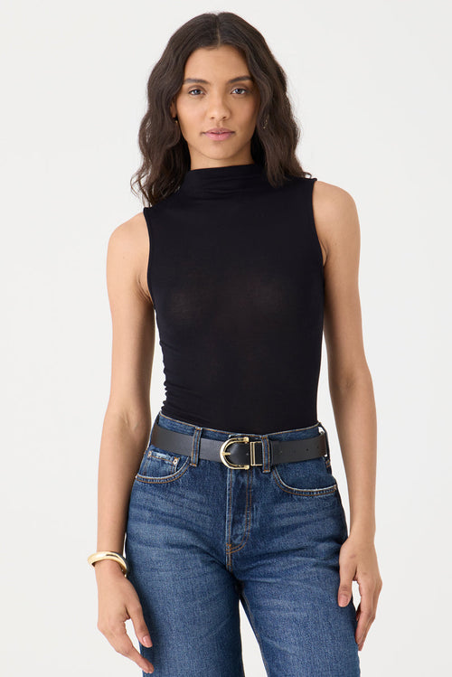Regata Gola Alta Tricot – Preto