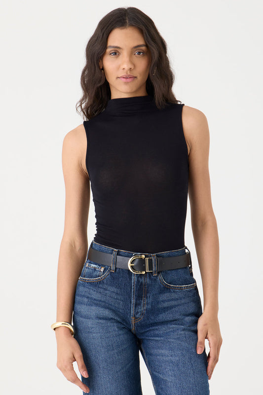 Regata Gola Alta Tricot – Preto