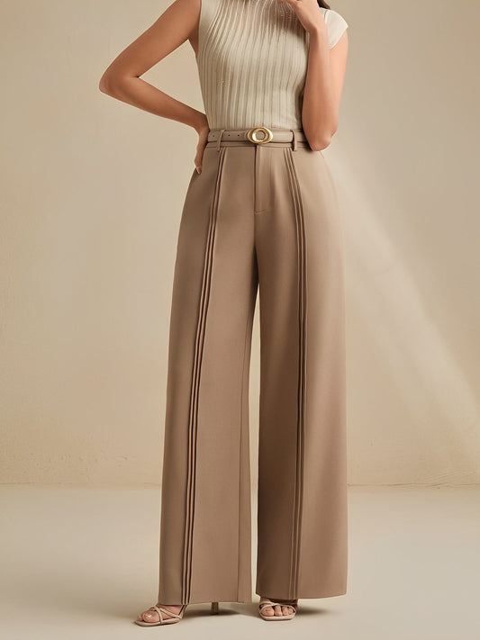 Calça Pantalona Alfaiataria – Jade