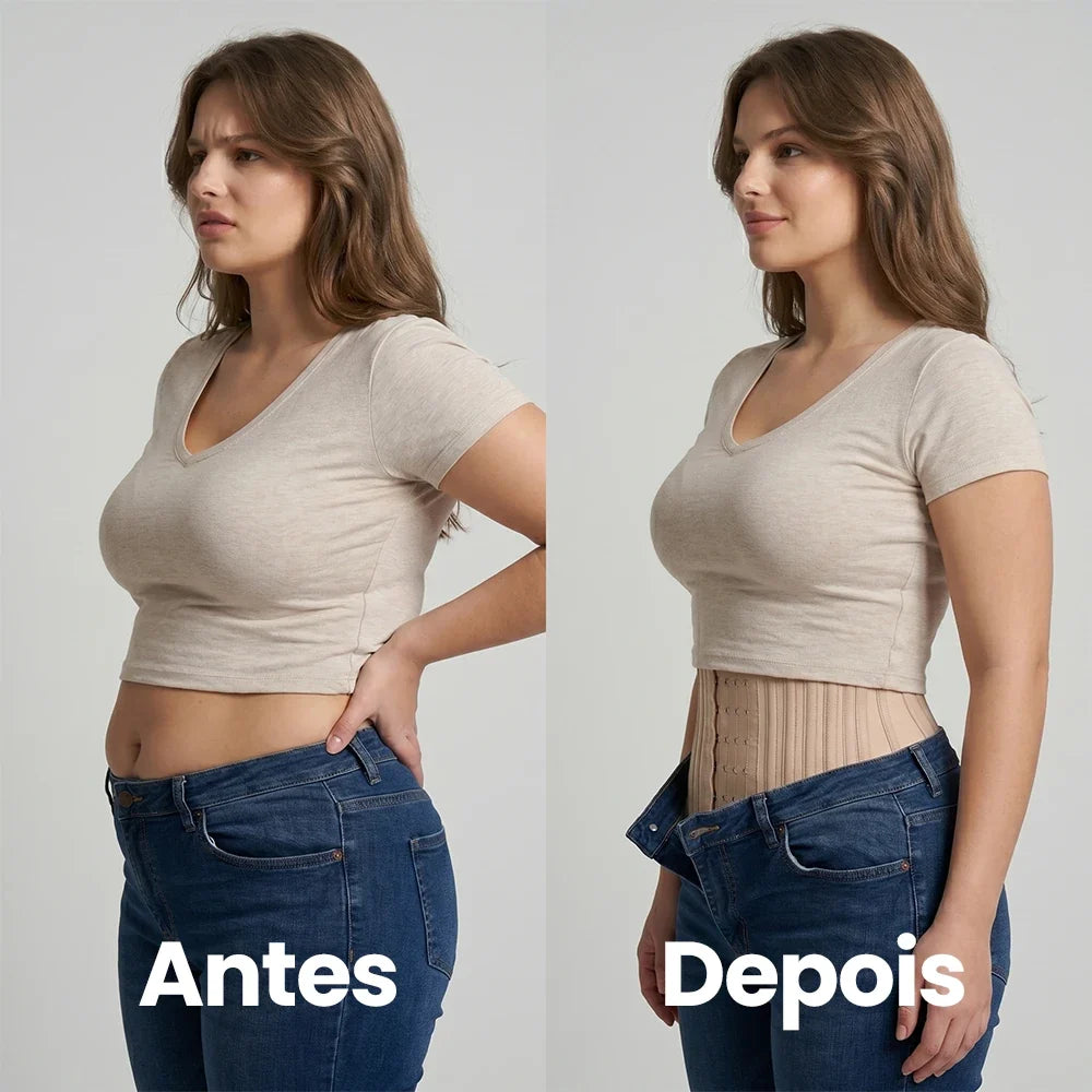 Kit 2 Cintas Modeladora Efeito Lipo