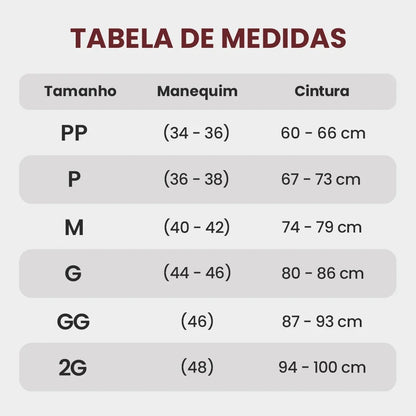 Kit 2 Cintas Modeladora Efeito Lipo